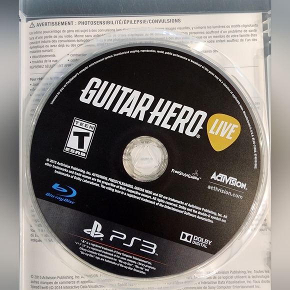 Guitar Hero Live (game only) for PS3 - Picture 3 of 3